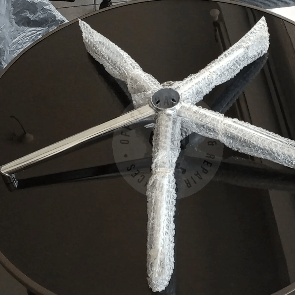 Chrome-Plated Metal Base